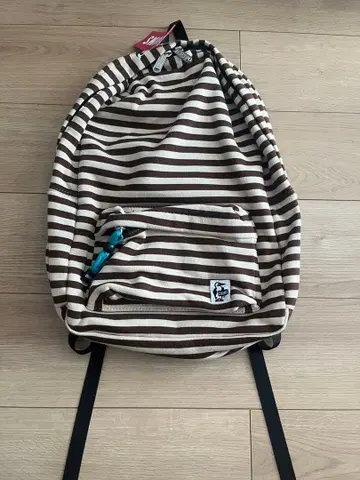 [택 포함 새상품] CHUMS 참스 백팩 보더 브라운 멋짐