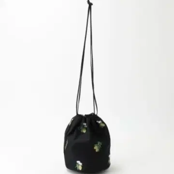 <LOEFF> 레몬 자카드 파우치 복조리 백