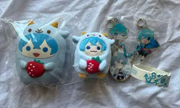 스토푸리 코론 봉제 인형 아크링 키링 고무 밴드 묶음 판매