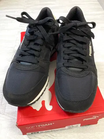 PUMA 소프트폼+ 블랙 22.5cm 1시간만 착용