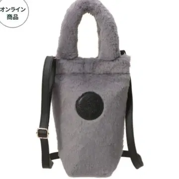 [ 새상품 ] 스타벅스 홀리데이 2025 보틀 숄더백 퍼 그레이