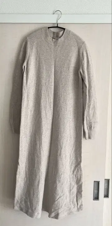 steven alan 니트 롱 원피스 베이지