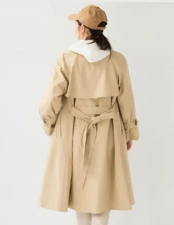 CROSS FUNCTION 스트레치 트윌 트렌치코트