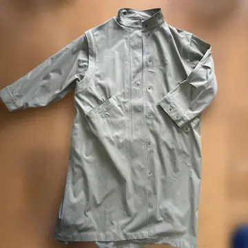 BEAMS HEART 카키 스프링 코트 2way