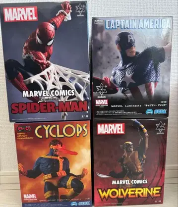 MARVEL 피규어 세트 스파이더맨 외