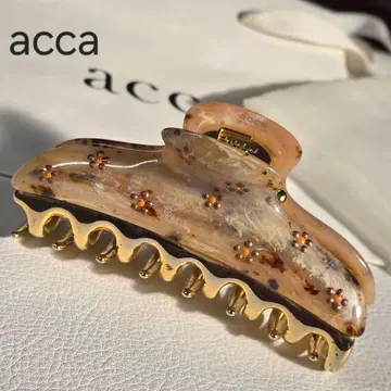 [새상품급] acca 아카 클립 골드 작은 꽃 장식 시리즈