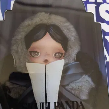 박스 포함 SKULLPANDA x Wednesday 스컬팬더