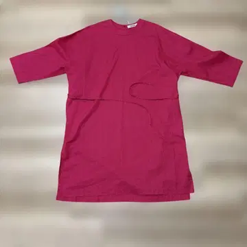 OMNIGOD 빨간색 스모크 원피스 FR