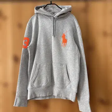 랄프 로렌 후드티 그레이