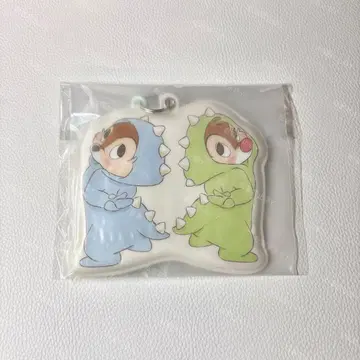 패스케이스 칩앤데일 공룡 파자마