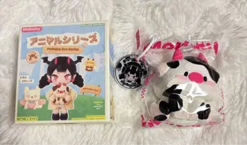 [ 미사용 새상품 ] 메로 조이 애니멀 시리즈 멍때리는 소 쇼핑백 포함