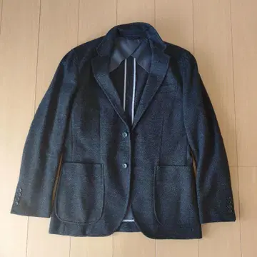 BEAMS HEART 다크 그레이 테일러드 자켓