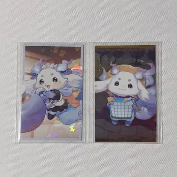 니지산지 룬룬 보이스 비주얼 카드 2종