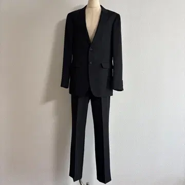 [컨디션 최상] 오리히카 수트 블랙 A6