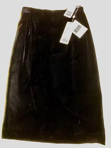 BILLABAS 블랙 미디 스커트 허리 63cm 힙 90cm 미사용품