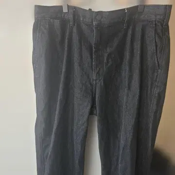 다크 블루 슬림핏 데님 팬츠