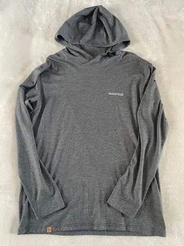 몽벨 US 메리노울 플러스 라이트 후디 Men's M 그레이