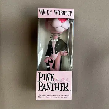 Funko 와키 와블러 핑크 팬서 헤드 노커 인형 Funko