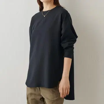 Whim Gazette 빔 가제트 V 가제트 풀오버 블랙 블랙