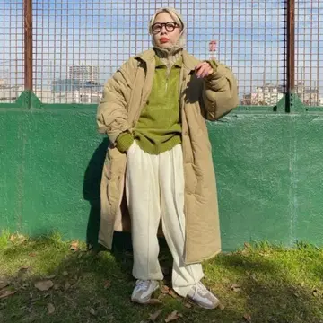 [ 미사용 새상품 ] moriharu님 modue 롱 다운 자켓