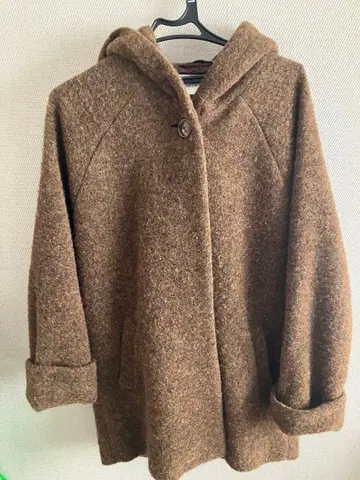 후드 부착 브라운 코트 저널 스탠다드