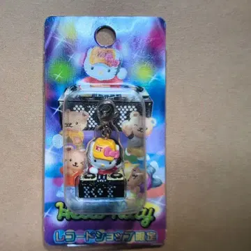 헬로키티 2005년 레코드샵 한정판 지퍼 마스코트