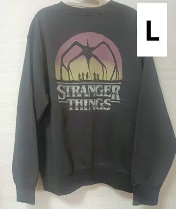 GU 맨투맨 풀오버 L 기묘한 이야기 넷플릭스