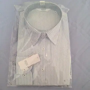 스트라이프 긴팔 셔츠