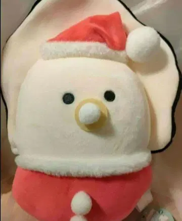 동글동글 눈망울의 생굴 산타 빅 사이즈 봉제 인형