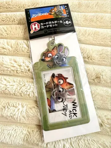 주토피아 Happy 복권 닉 와일드 주디 홉스 카드 홀더