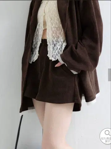 미사용 새상품 kastane 코듀로이 숏팬츠