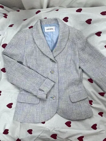 vintage 테일러드 자켓 구제 의류 연보라