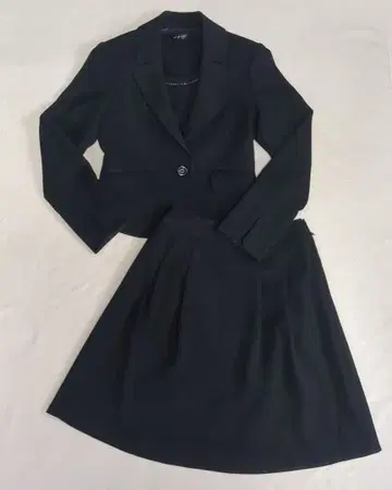 세레모니 수트 블랙 스커트 셋업 3세트 5호