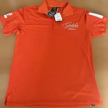 Gotcha 골프 셔츠 L 사이즈 오렌지