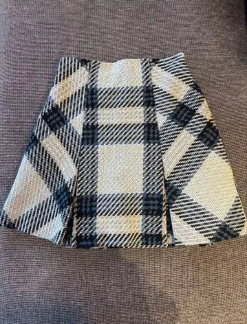 snidel 로빙 체크 스커트