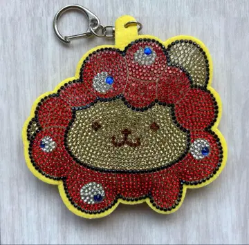 [ 미야쿠미야쿠 x 폼폼푸딩 ] 반짝이는 가죽 키링