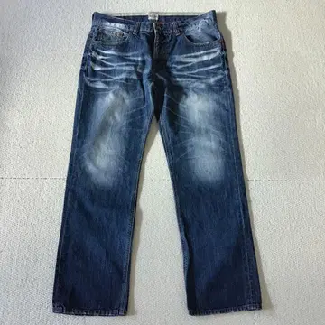 NAVY PRODUCE 다크 블루 남성용 데님 사이즈 36(91cm)
