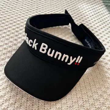 잭 버니!! 블랙 바이저 프리 사이즈