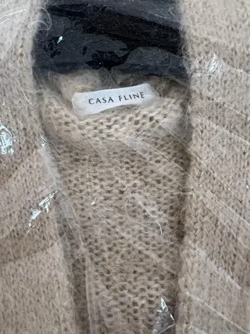 카사플라인 CASA FLINE 모헤어 니트 가디건 베이지