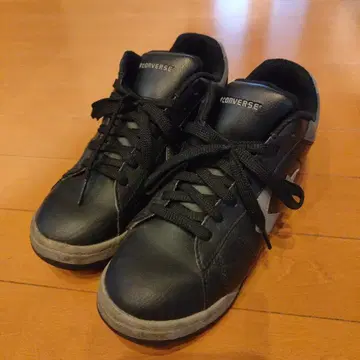 CONVERSE 블랙 스니커즈 로우컷