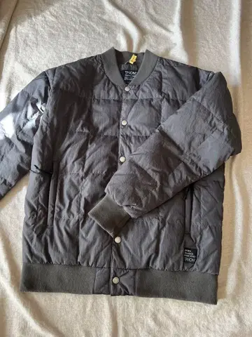 TAION 그레이 다운 자켓 s