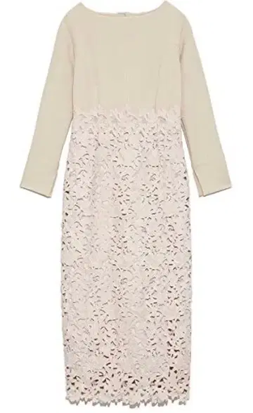 셀포드 플라워 레이스 도킹 원피스 38 사이즈