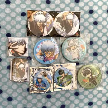 은혼 긴토키 히지카타 캔뱃지 세트