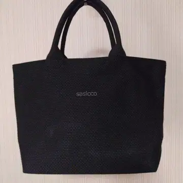 sasicco 블랙 토트백 사시코