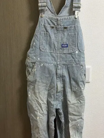 BIG SMITH 스트라이프 오버롤