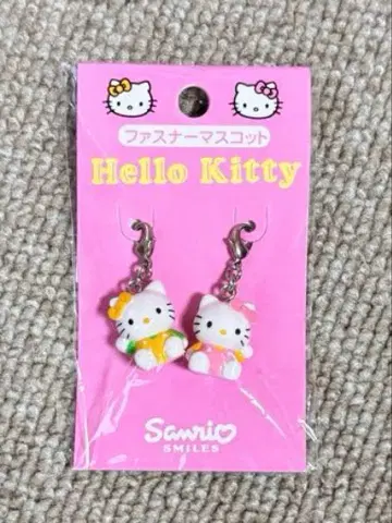 헬로키티 미미 지퍼 마스코트 일본 한정판