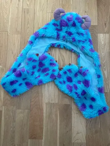 Disney 디즈니랜드 몬스터 주식회사 설리 팬캡 장갑 포함