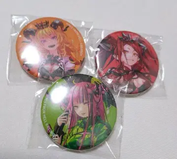 redjuice 개인전 오사카 girls from hell 캔뱃지