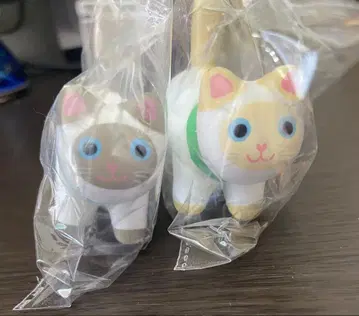 고양이베코 마스코트 2 사사카마 샴 2점 세트