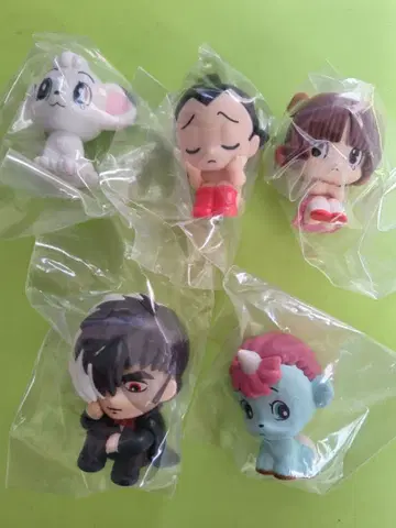 기다림 테즈카 오사무 캐릭터 전 5종 세트